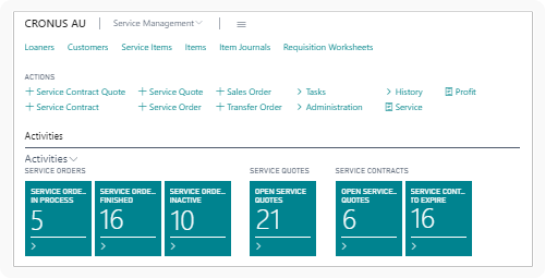 Service Management